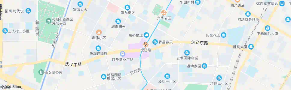 沈阳沈辽路_公交站地图_沈阳公交_妙搜公交查询2025