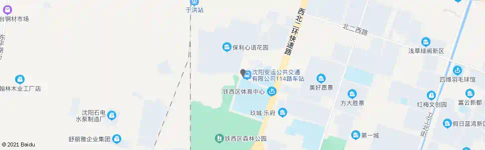 沈阳保利心语花园_公交站地图_沈阳公交_妙搜公交查询2025