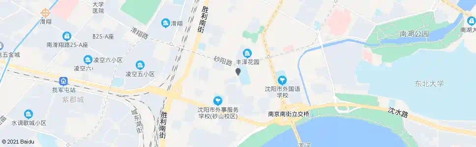 沈阳砂南路砂阳路_公交站地图_沈阳公交_妙搜公交查询2025