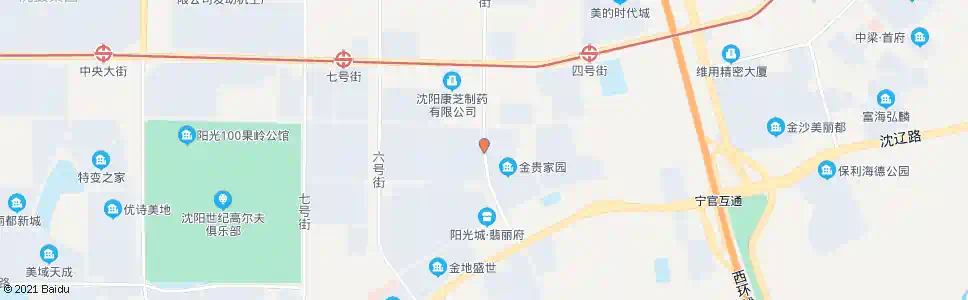 沈阳四号街十号路_公交站地图_沈阳公交_妙搜公交查询2025