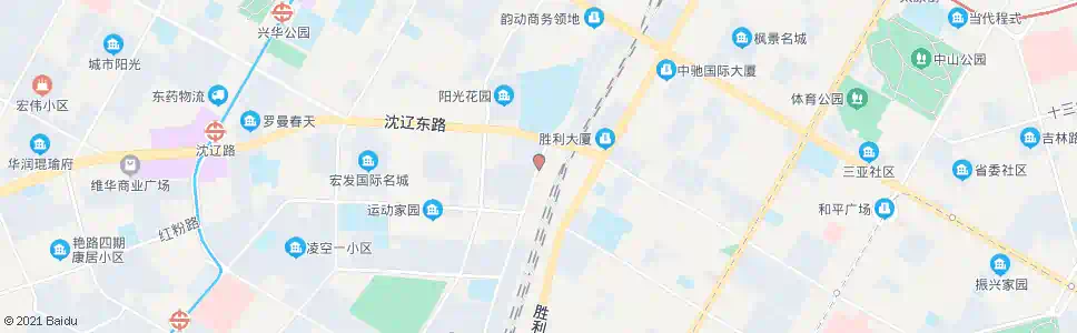 沈阳凌空一街沈辽路_公交站地图_沈阳公交_妙搜公交查询2025