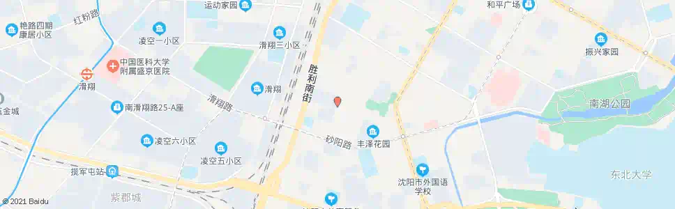 沈阳砂山体育场_公交站地图_沈阳公交_妙搜公交查询2025