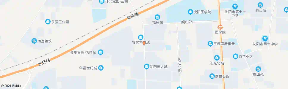 沈阳怒江北街辉山路_公交站地图_沈阳公交_妙搜公交查询2025
