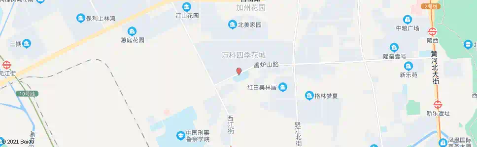沈阳香炉山路西江街_公交站地图_沈阳公交_妙搜公交查询2025