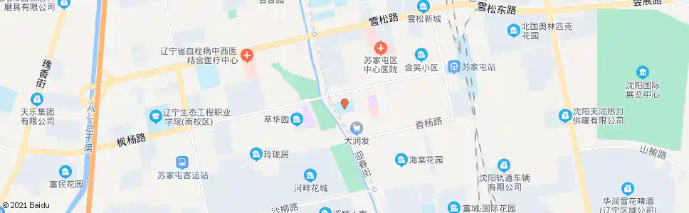 沈阳解放小学_公交站地图_沈阳公交_妙搜公交查询2025