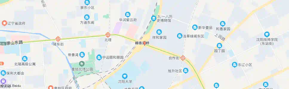 沈阳北海街_公交站地图_沈阳公交_妙搜公交查询2025