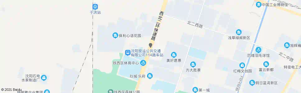 沈阳重工街熊家岗路_公交站地图_沈阳公交_妙搜公交查询2025