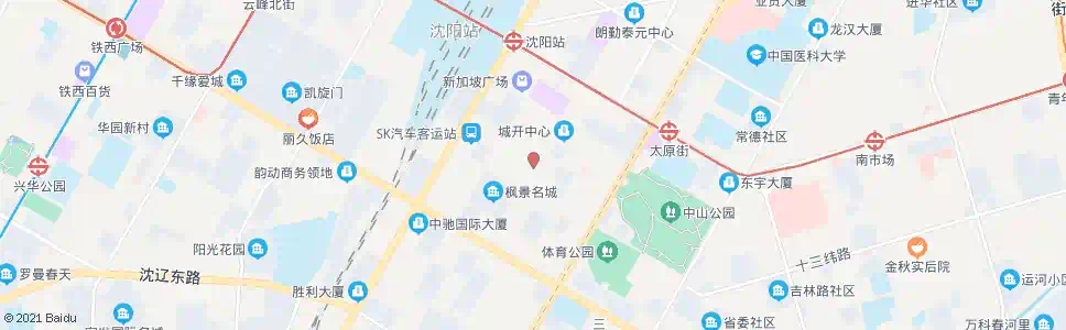 沈阳民主路太原街_公交站地图_沈阳公交_妙搜公交查询2025