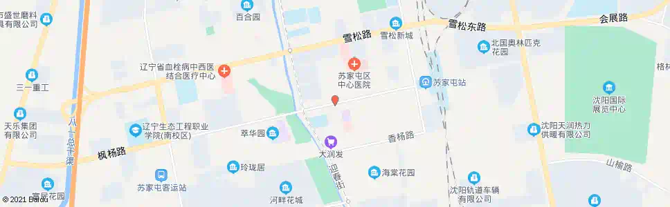 沈阳苏家屯房产大厦_公交站地图_沈阳公交_妙搜公交查询2025