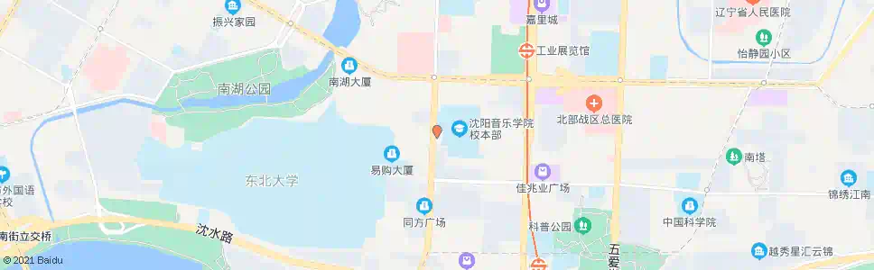 沈阳三经街交通银行_公交站地图_沈阳公交_妙搜公交查询2025