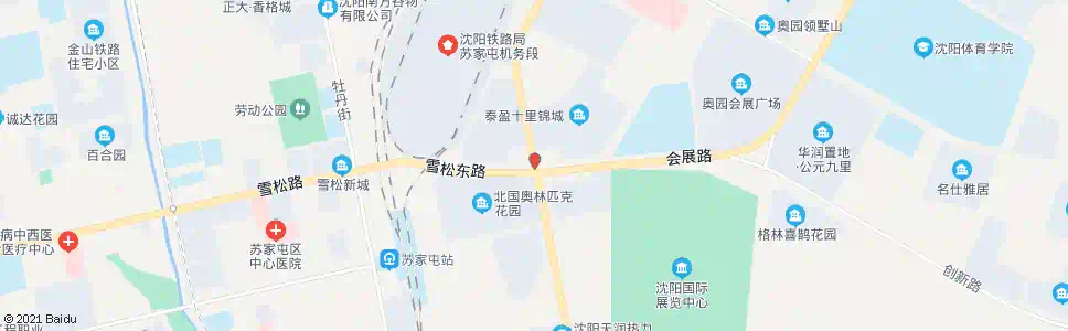 沈阳沈阳国际展览中心(十里锦城)_公交站地图_沈阳公交_妙搜公交查询2025