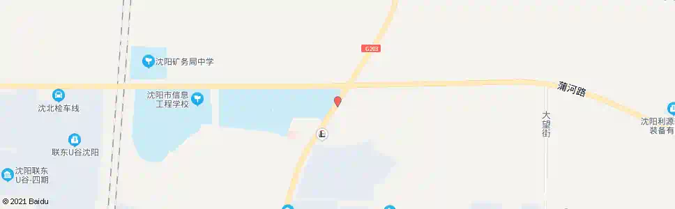 沈阳中古城子_公交站地图_沈阳公交_妙搜公交查询2025