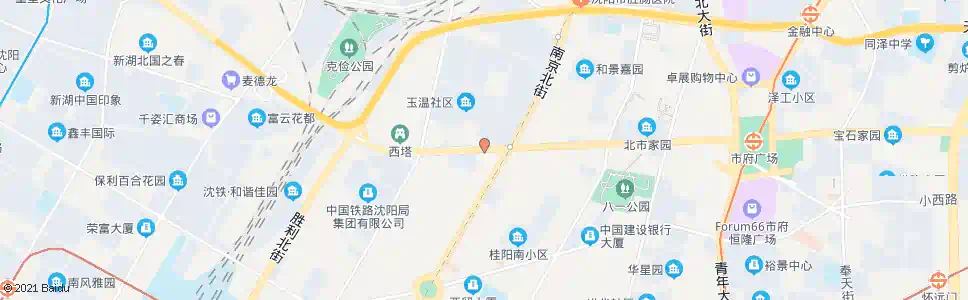 沈阳西塔东_公交站地图_沈阳公交_妙搜公交查询2025