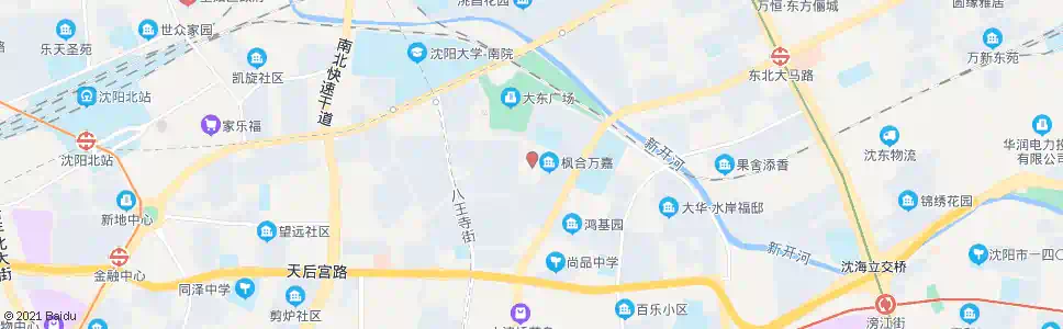 沈阳市第一医院_公交站地图_沈阳公交_妙搜公交查询2025