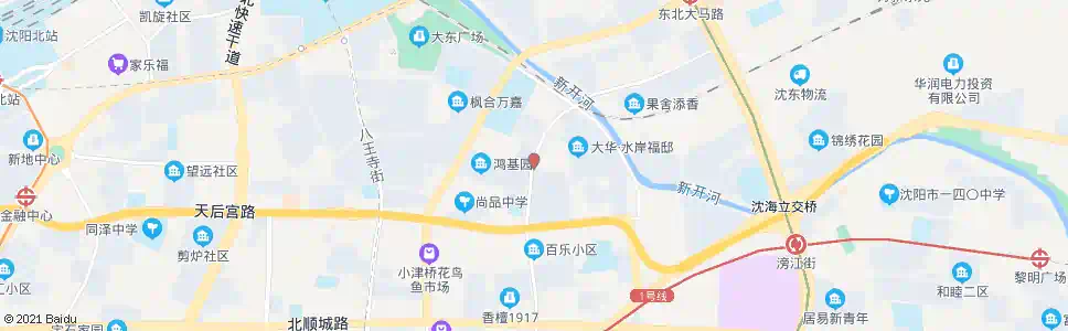 沈阳中学堂路_公交站地图_沈阳公交_妙搜公交查询2025