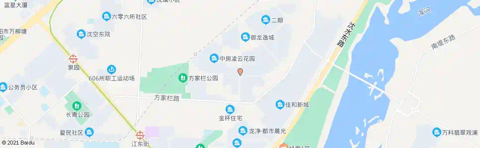 沈阳方兴路方明街_公交站地图_沈阳公交_妙搜公交查询2025