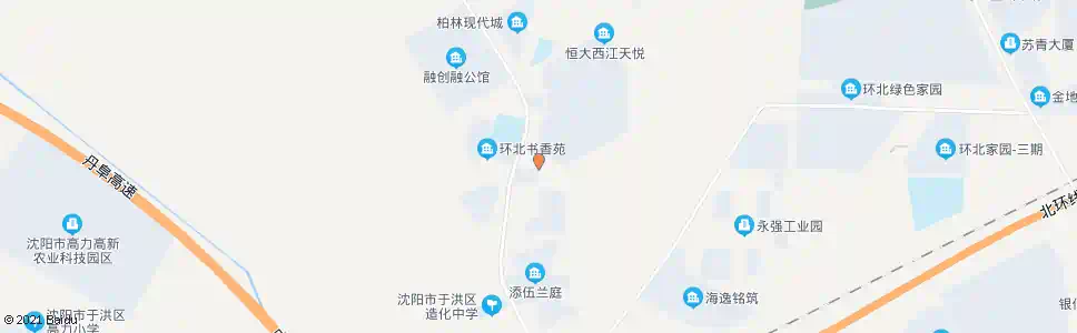 沈阳香江大市场_公交站地图_沈阳公交_妙搜公交查询2025