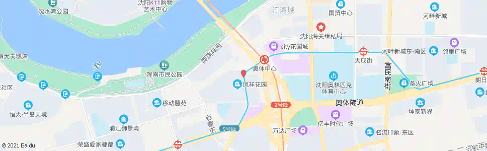 沈阳浑河堡_公交站地图_沈阳公交_妙搜公交查询2025
