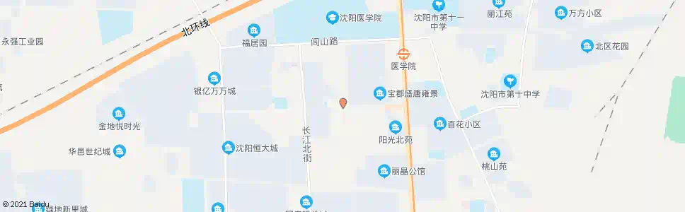 沈阳辉山路川江街_公交站地图_沈阳公交_妙搜公交查询2025