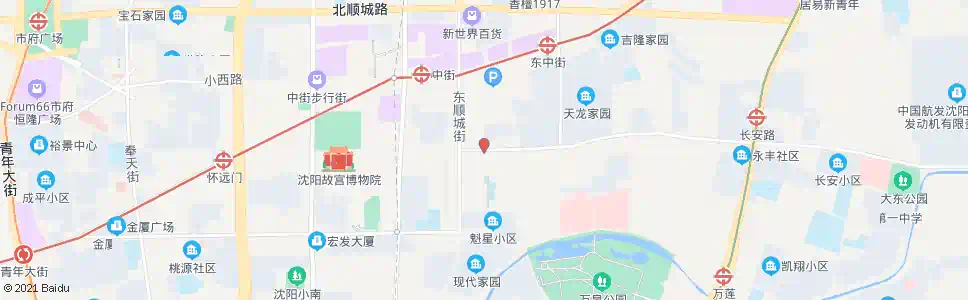 沈阳大东车库_公交站地图_沈阳公交_妙搜公交查询2025