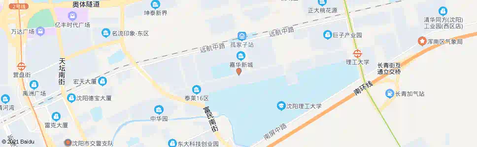 沈阳嘉华学校_公交站地图_沈阳公交_妙搜公交查询2025