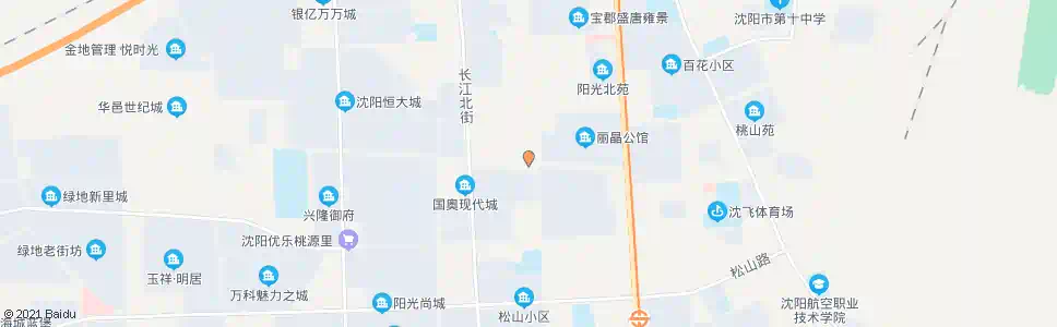 沈阳千山西路川江街_公交站地图_沈阳公交_妙搜公交查询2025