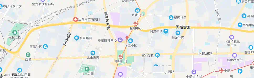 沈阳惠工街哈尔滨路_公交站地图_沈阳公交_妙搜公交查询2025