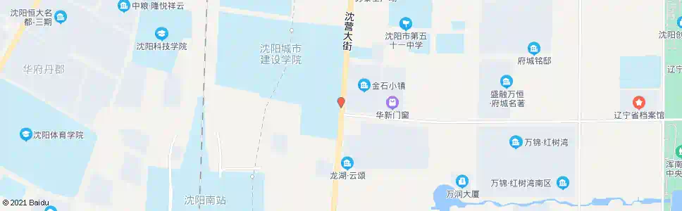 沈阳城建学院_公交站地图_沈阳公交_妙搜公交查询2025