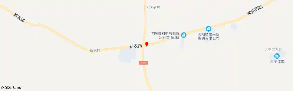 沈阳全胜西_公交站地图_沈阳公交_妙搜公交查询2025