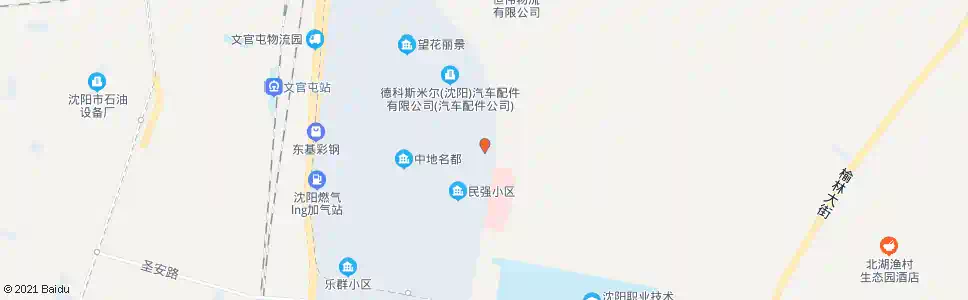 沈阳东机正门_公交站地图_沈阳公交_妙搜公交查询2025