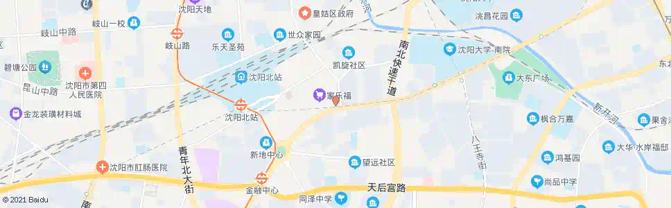 沈阳苏家屯国税局_公交站地图_沈阳公交_妙搜公交查询2025