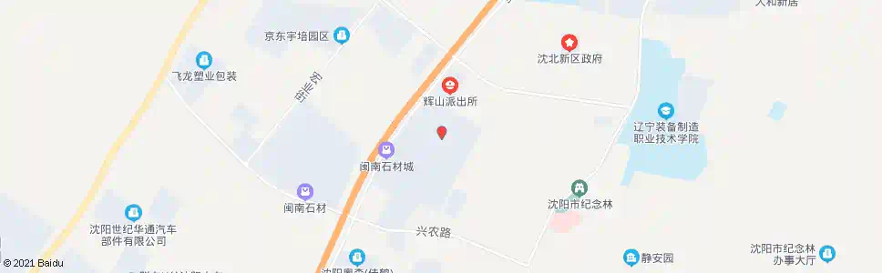 沈阳闽南石材城_公交站地图_沈阳公交_妙搜公交查询2025