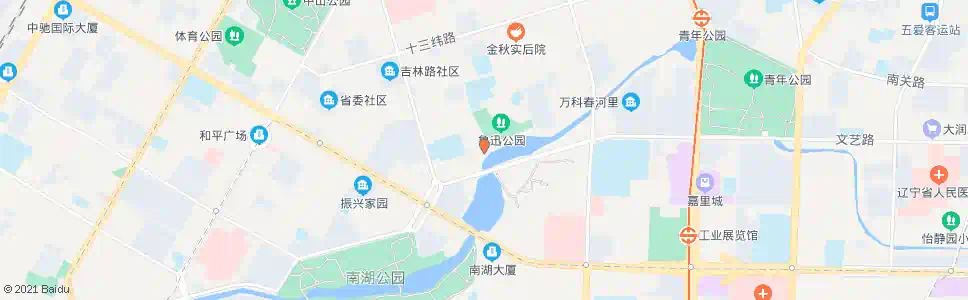 沈阳鲁迅公园_公交站地图_沈阳公交_妙搜公交查询2025