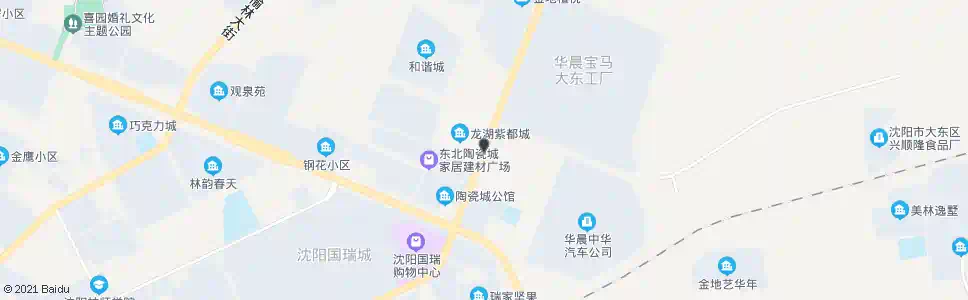 沈阳陶瓷城_公交站地图_沈阳公交_妙搜公交查询2025