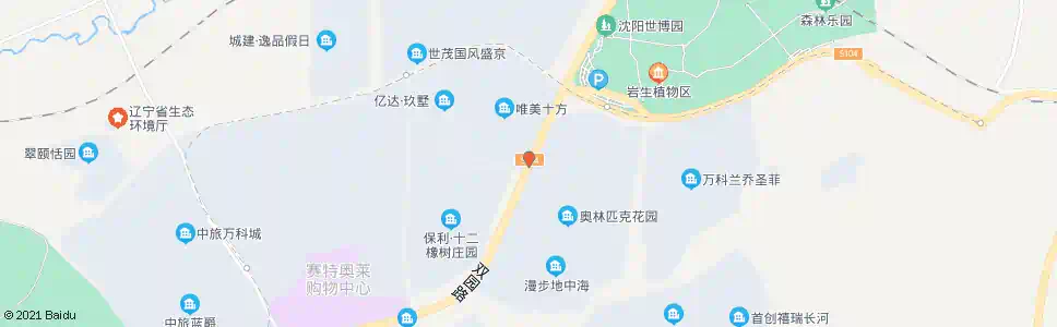 沈阳亿达玖墅_公交站地图_沈阳公交_妙搜公交查询2025