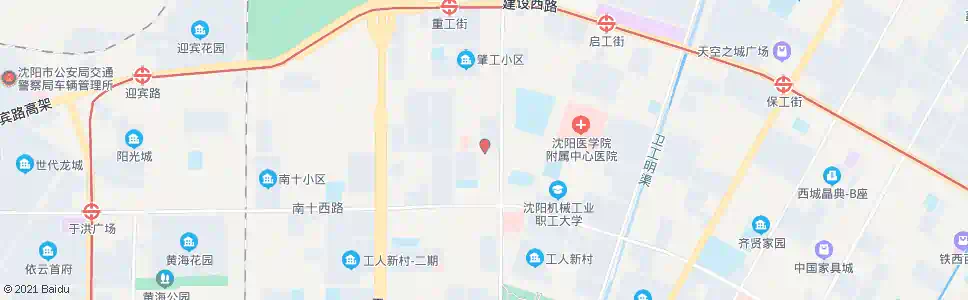 沈阳建业路肇工街_公交站地图_沈阳公交_妙搜公交查询2025