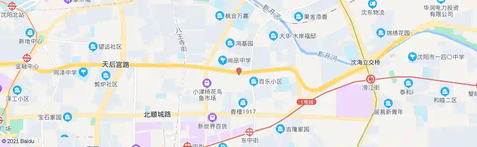 沈阳草仓路大什字街_公交站地图_沈阳公交_妙搜公交查询2025