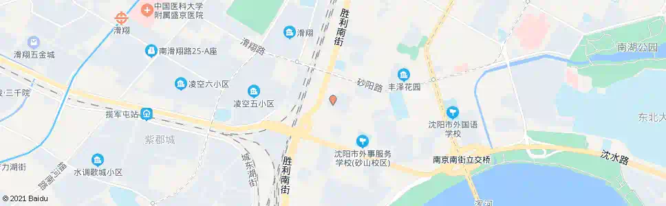 沈阳砂山商店_公交站地图_沈阳公交_妙搜公交查询2025