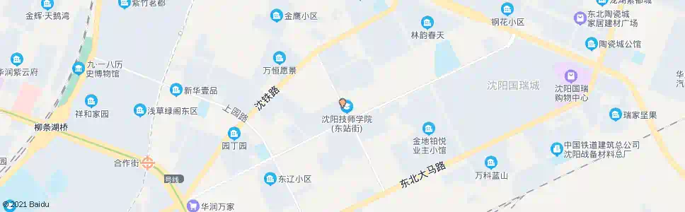 沈阳沈阳工贸学校_公交站地图_沈阳公交_妙搜公交查询2025