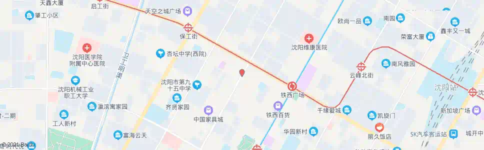 沈阳景兴街南六路_公交站地图_沈阳公交_妙搜公交查询2025