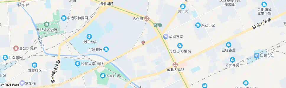 沈阳联合路辽沈二街_公交站地图_沈阳公交_妙搜公交查询2025