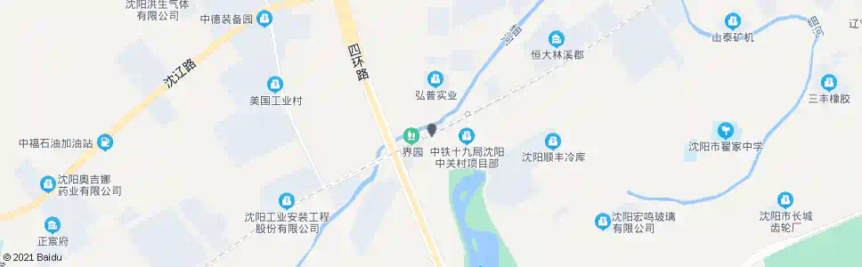 沈阳二十二号路西四环_公交站地图_沈阳公交_妙搜公交查询2025