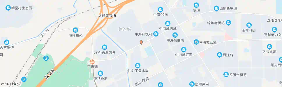 沈阳美的城_公交站地图_沈阳公交_妙搜公交查询2025