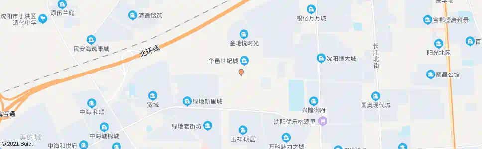 沈阳华邑世纪城_公交站地图_沈阳公交_妙搜公交查询2025