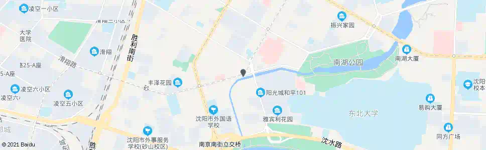 沈阳市第六医院南_公交站地图_沈阳公交_妙搜公交查询2025