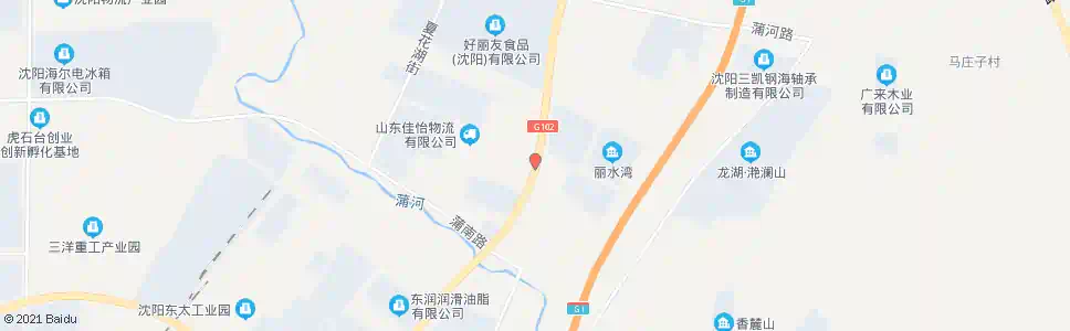 沈阳华康饲料公司_公交站地图_沈阳公交_妙搜公交查询2025