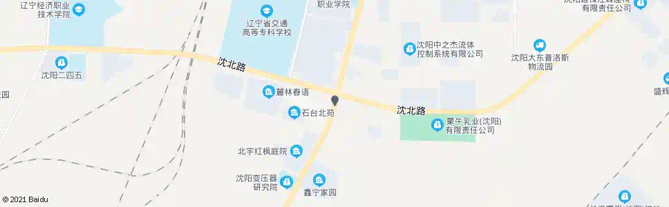 沈阳詹屯_公交站地图_沈阳公交_妙搜公交查询2025