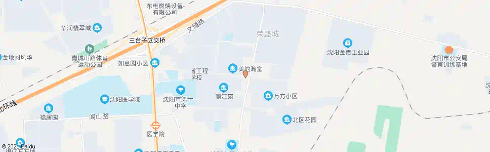沈阳梅江街万山路_公交站地图_沈阳公交_妙搜公交查询2025