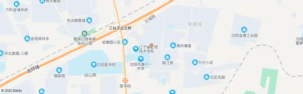 沈阳利生华园_公交站地图_沈阳公交_妙搜公交查询2025