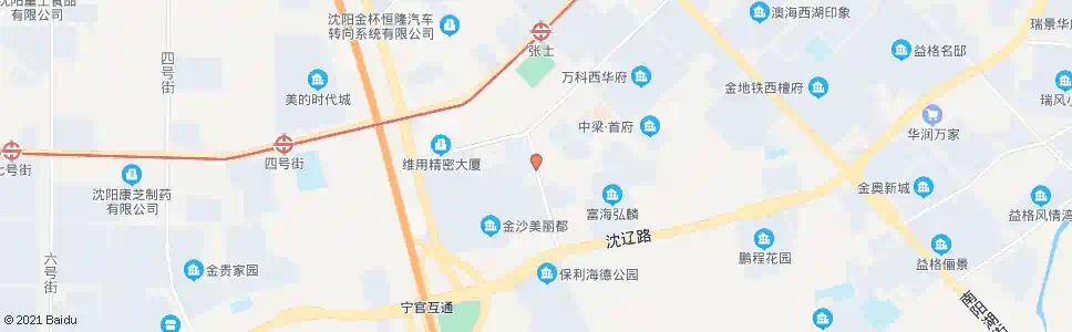 沈阳大明湖街星海路_公交站地图_沈阳公交_妙搜公交查询2025